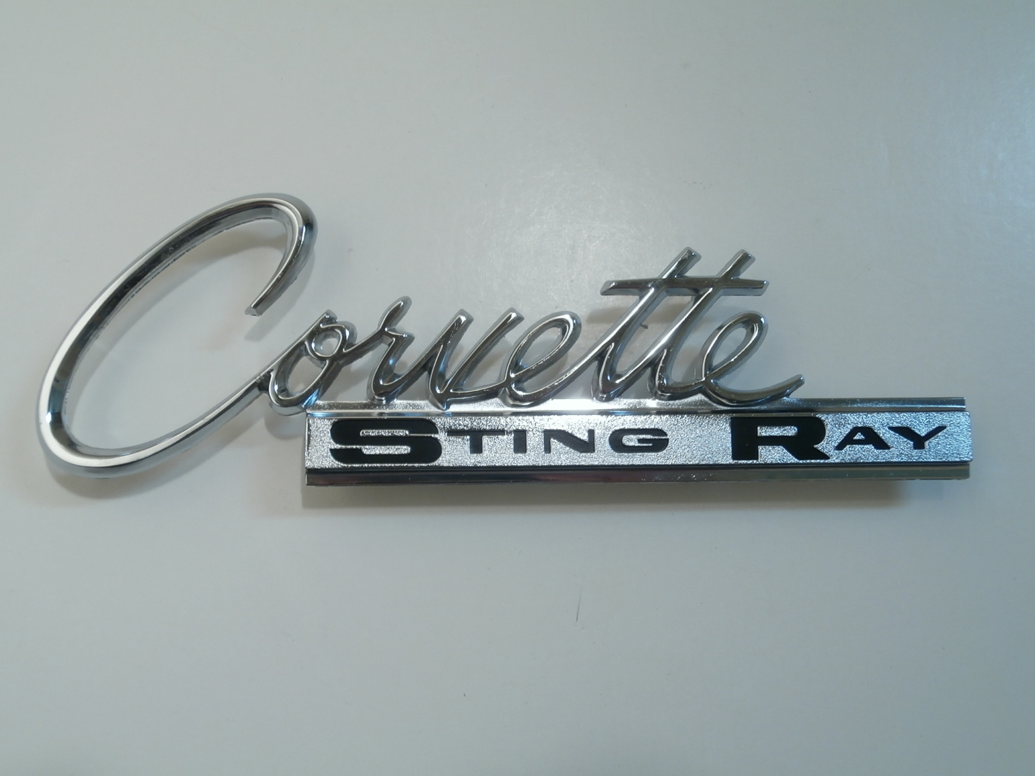 Corvette Rear Deck Emblem, 63-65